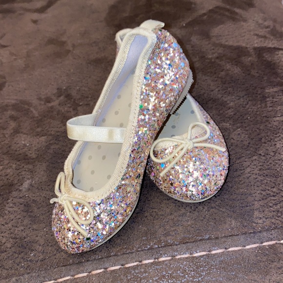 Cat & Jack Shoes Cat Jack Glitter Ballet Flats Poshmark